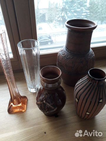 Вазы. Стекло, хрусталь, керамика. СССР