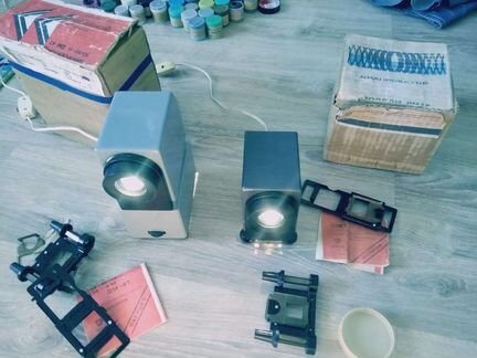Фильмоскоп Свет фильмопроектор с диафильмам