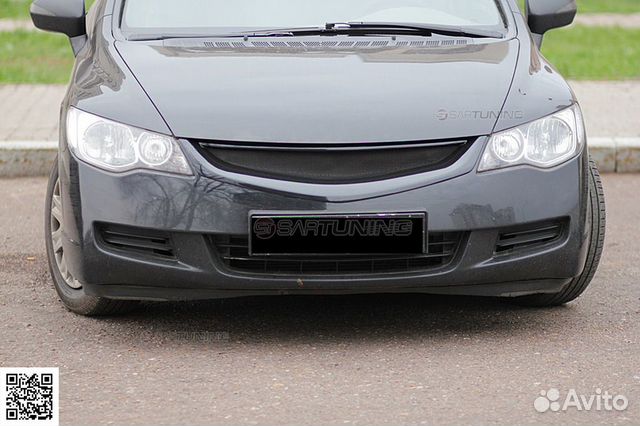 Решетка радиатора Хонда Цивик Honda Civic 4d Mugen