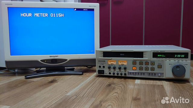 Panasonic AG-7350 Hi-Fi S-VHS, 115 часов