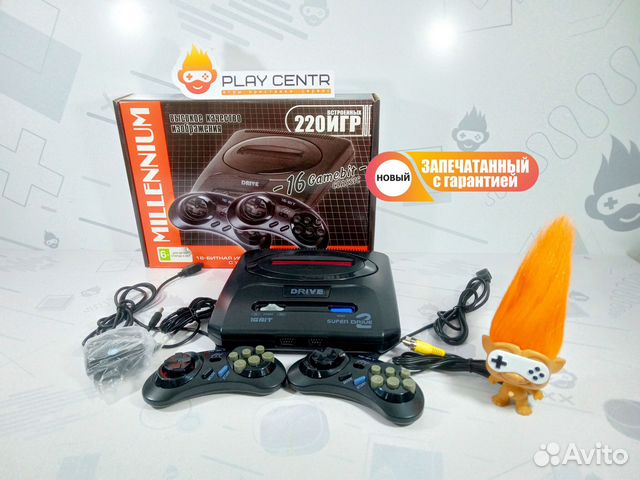 Игр приставка Sega Super Drive Millennium +220 игр