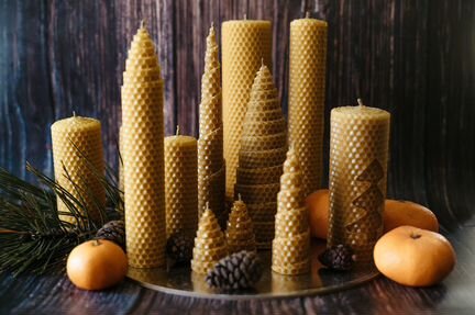 Восковые свечи