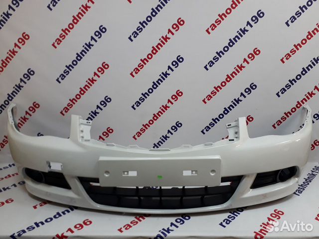 бампер передний nissan almera g15 цв. zy2 solid white