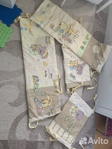 Бортики в детскую кроватку