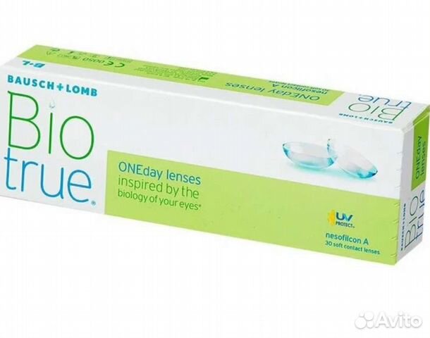 Линзы контактные однодневные Bio true 30 шт