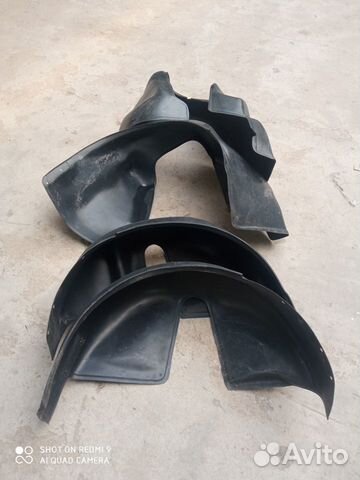 Подкрылки локеры Chevrolet Lanos новые
