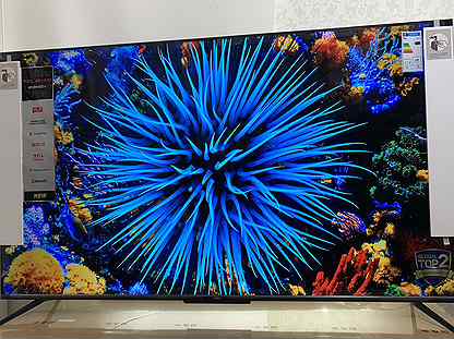 Телевизор из будущего, 165 см по диагонали(новый)