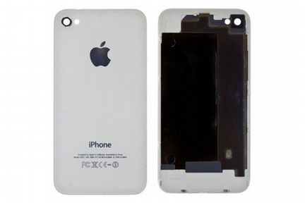 Задняя крышка iPhone 4s белая