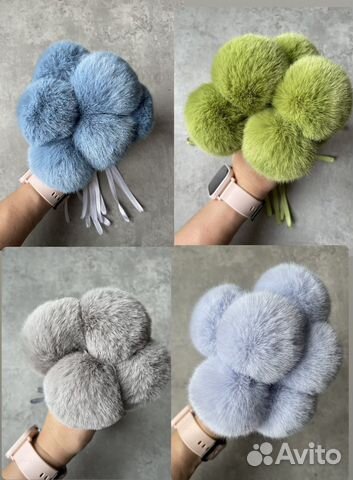 Меховые помпоны от Производителя