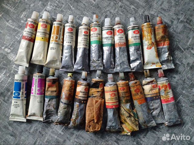 Виста артиста масляные краски