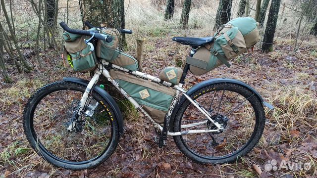 Сумка внутрирамная для велосипеда. Байкпакинг
