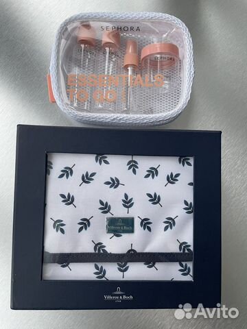 Villeroy&Boch косметичка и Sephora баночки