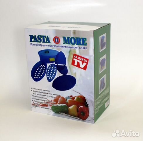 Контейнер для приготовления макарон В микроволновк