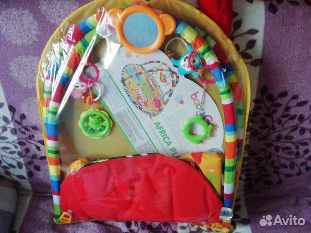 Развивающийся коврик, сидение для купания
