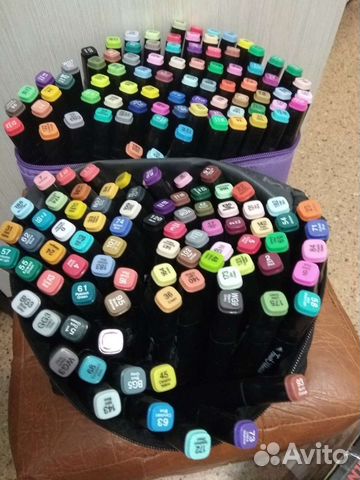 Наборы маркеров в чехле Touch новые