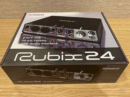 Roland rubix 24 внешний аудиоинтерфейс, новый