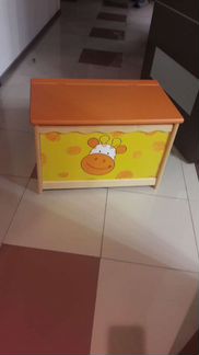 Ящик для игрушек деревянный