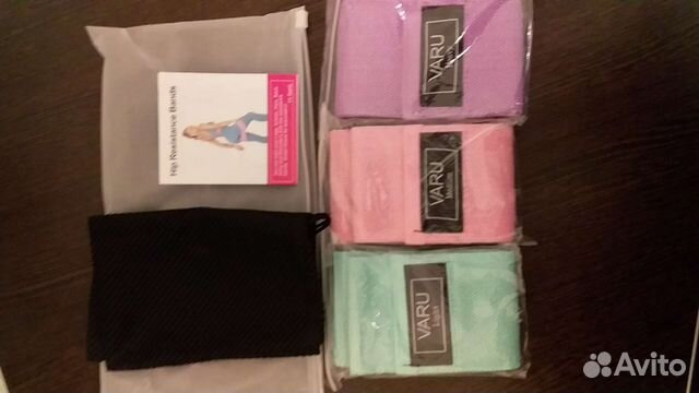 Резинки для фитнеса текстильные набор