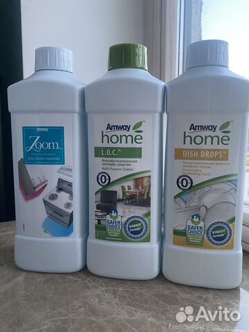 Моющие и чистящие средства Amway
