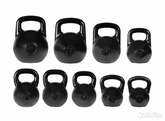 Гиря Уральская новая (чугун)