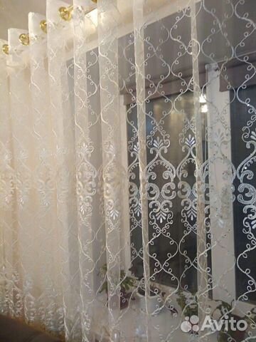 Тюль + гардина