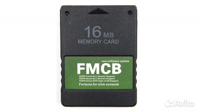 Карта памяти Memory Card 16 MB fmcb для PS2