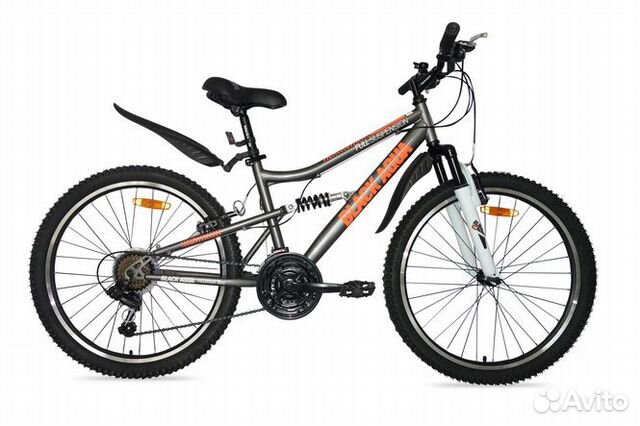 Велосипед Black Aqua Mount 1451 V Matt, колесо 24