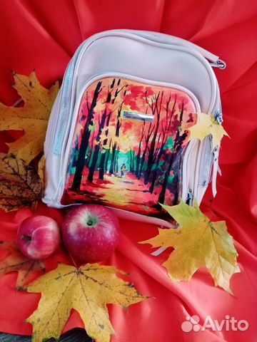 Сумка с ручной росписью