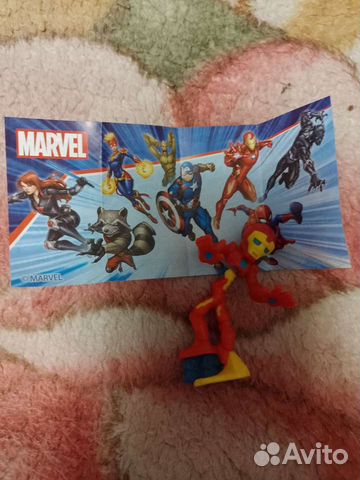 Киндер игрушки Marvel 2022