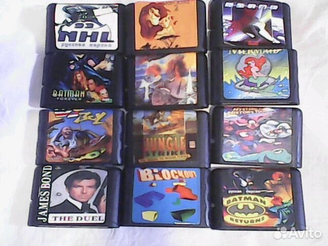 Продаю картриджи для Сега Мегадрайв