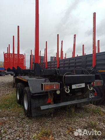 Полуприцеп лесовоз (сортиментовоз) НовосибАРЗ 981300, 2020