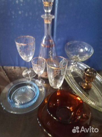 Посуда из стекла и хрусталь СССР