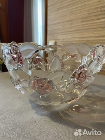 Хрустальная ваза