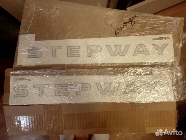 Наклейка на дверь Renault Sandero Stepwey 2