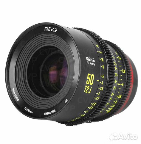 Объектив Meike Prime 50mm T2.1 Cine Lens Canon RF