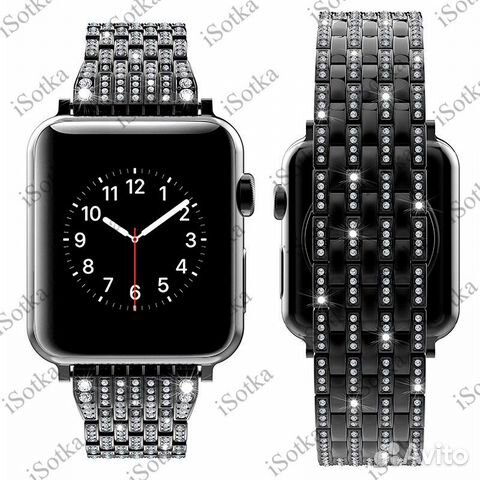 Ремешок Watch Series 42mm/44mm/45mm/49mm металличе