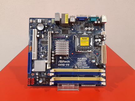 Материнская плата Socket 775 ASRock G41C-VS Combo