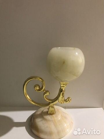 Подсвечник из оникса