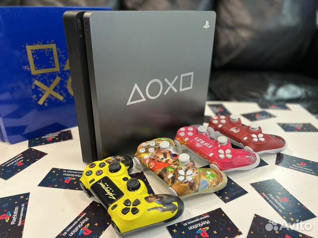 PS4 playstation 4 Slim sony ps4 + Игры + Гарантия