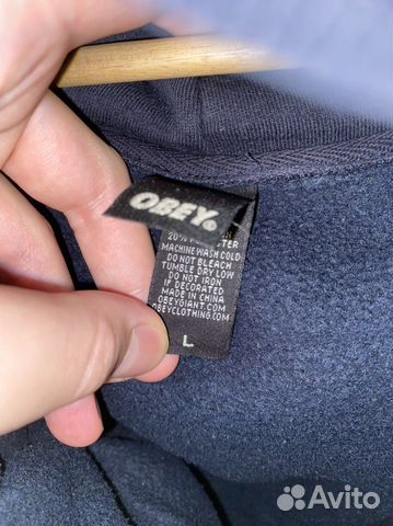 Худи Obey Флис