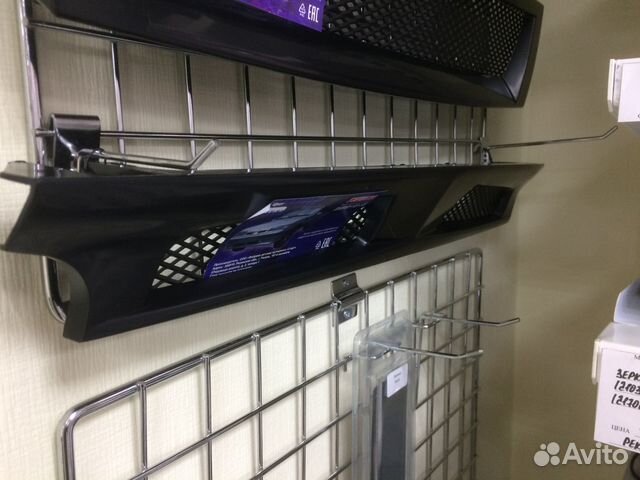 Решетка радиатора Ваз 2114-2115 сетка спорт черная