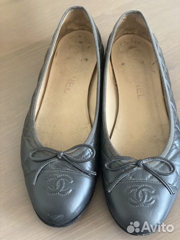 Балетки chanel оригинал 38, 38,5