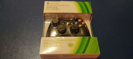 Беспроводной геймпад Xbox 360 с ресивером для Пк