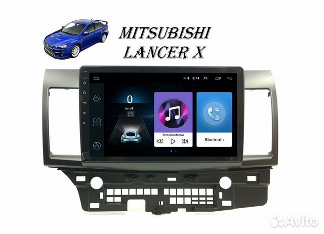 Магнитола Митсубиси Лансер 10 IPS экран купить в Туле | Запчасти | Авито