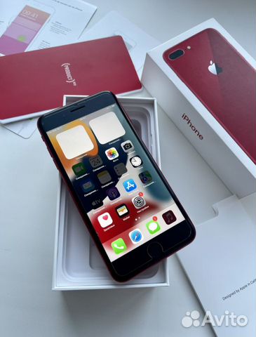 iPhone 8 Plus 64gb Product Red
