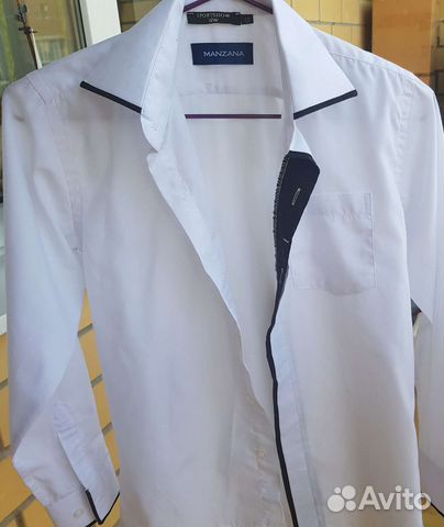 Рубашка белая для мальчика