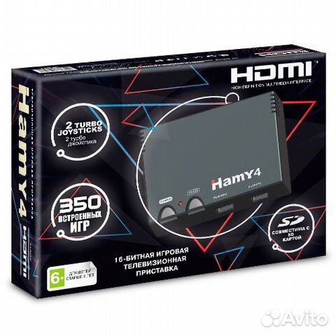 Hamy 4 (Dendy-Sega) 350 in 1 hdmi