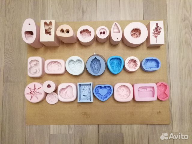 Силиконовые формы для мыла и выпечки