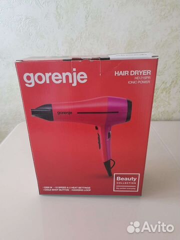 Фен Gorenje hd215pr, новый