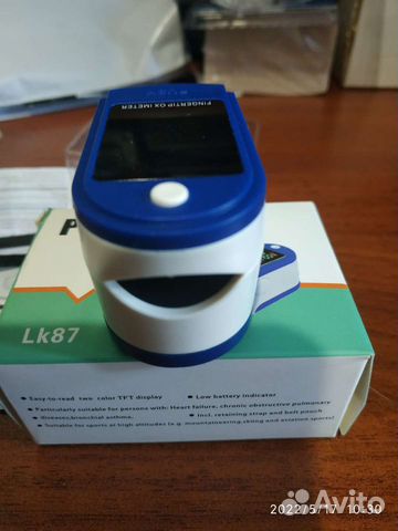 Пульсоксиметр Fingertip Pulse Oximeter LK-87